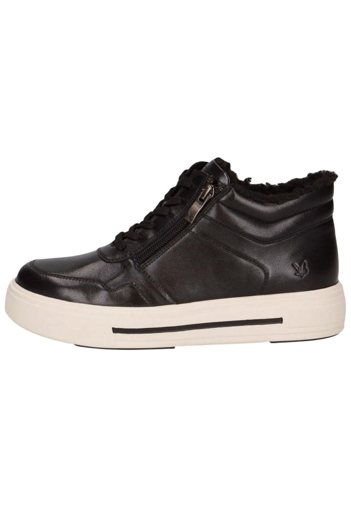 Caprice Sneaker Nappaleder Schwarz Warmfutter