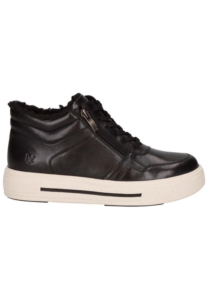 Caprice Sneaker Nappaleder Schwarz Warmfutter