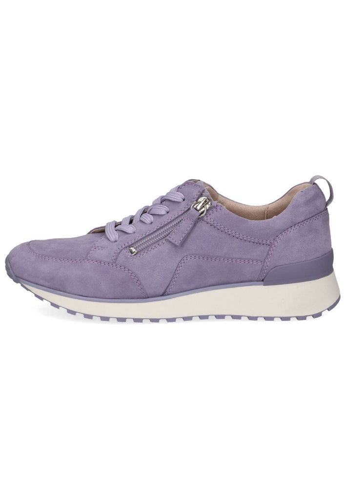 Caprice Sneaker Veloursleder Lavendel