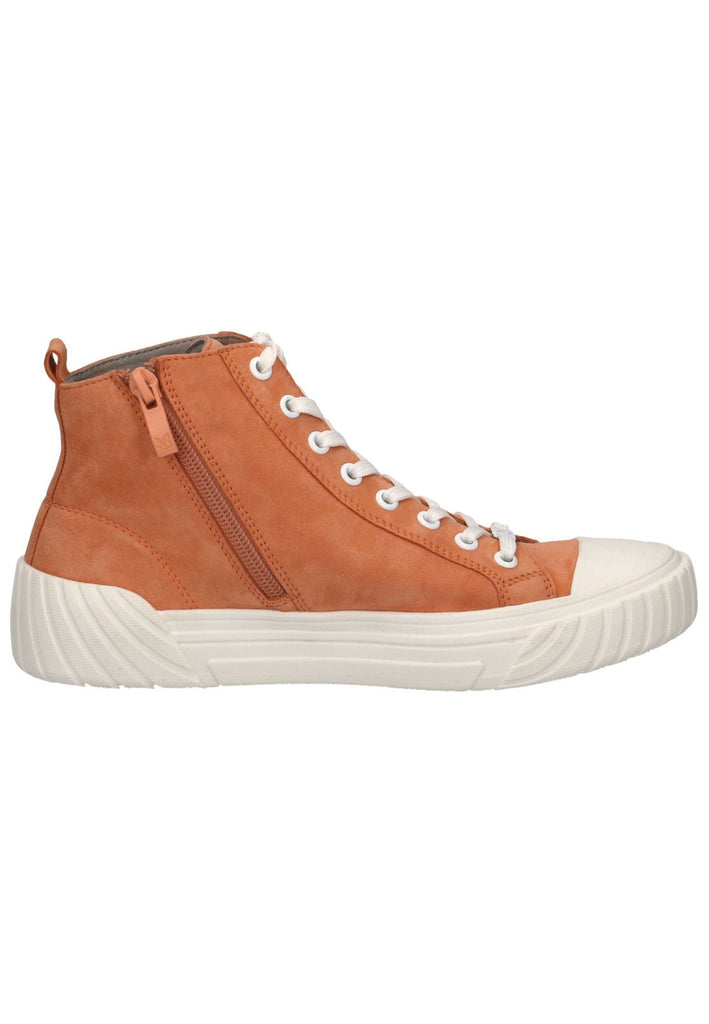 Caprice Sneaker Veloursleder Orange