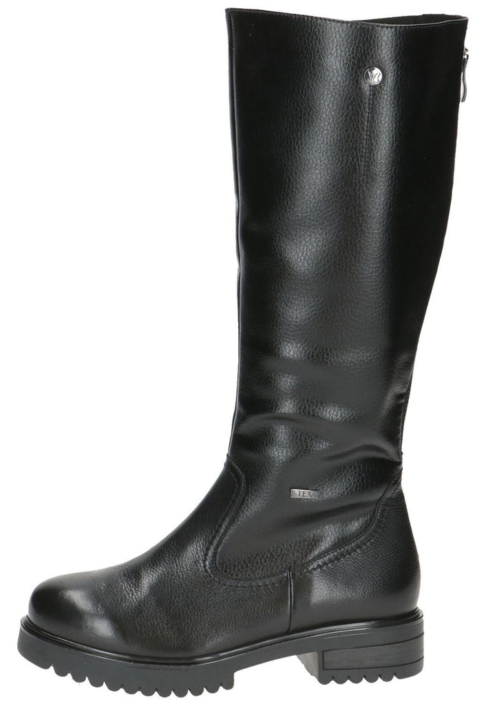 Stiefel Caprice Stiefel Leder/Synthetik Schwarz Warmfutter