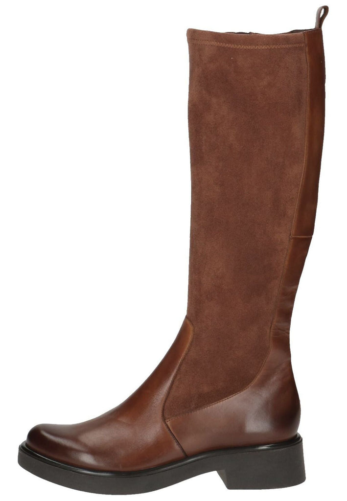 Stiefel Caprice Stiefel Leder/Textil Cognac Warmfutter