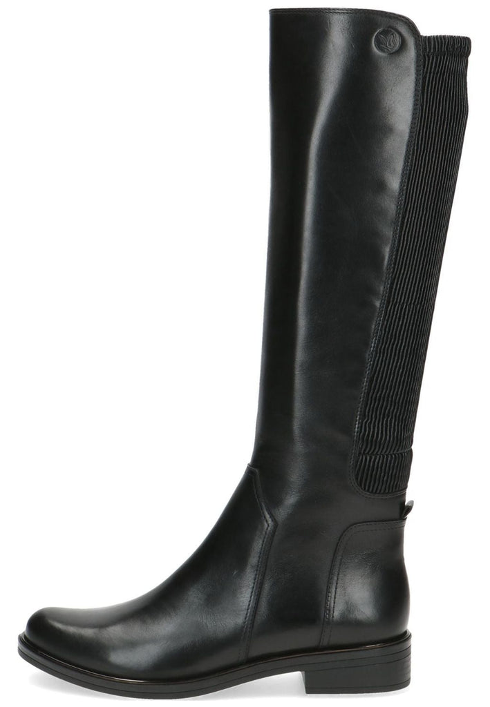 Stiefel Caprice Stiefel Leder/Textil Schwarz