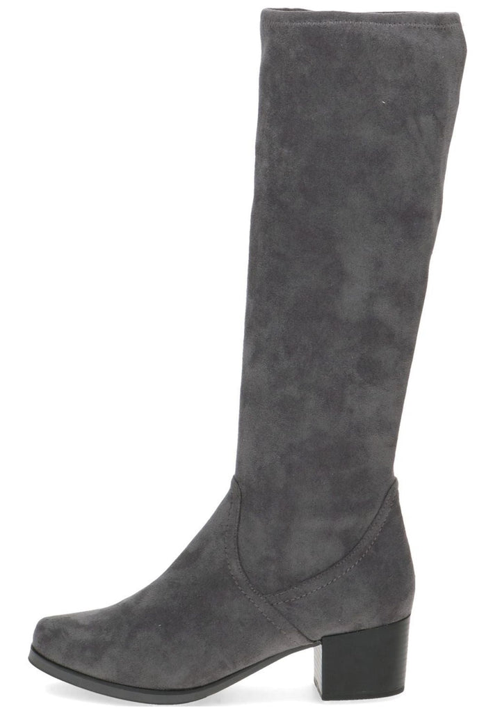 Stiefel Caprice Stiefel Lederimitat Dunkelgrau