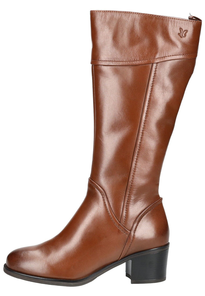 Stiefel Caprice Stiefel Nappaleder Cognac Warmfutter