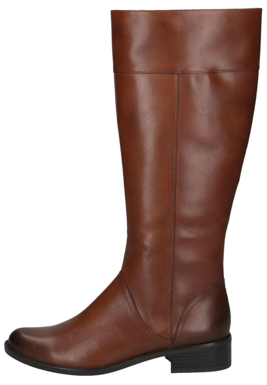 Caprice Stiefel Leder Cognac
