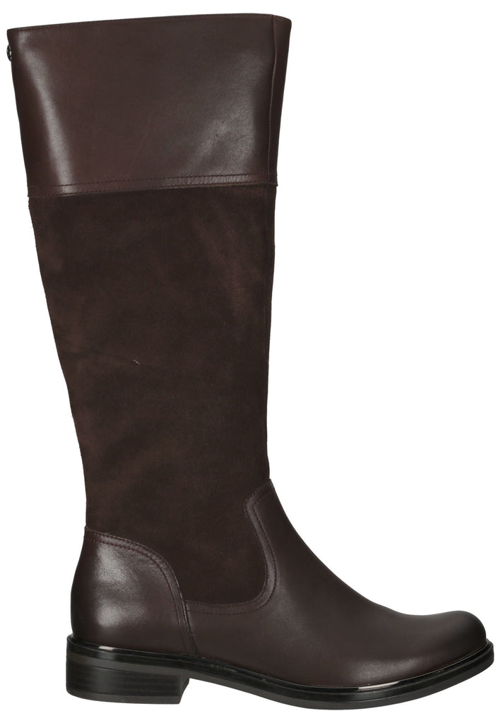 Caprice Stiefel Leder Dunkelbraun