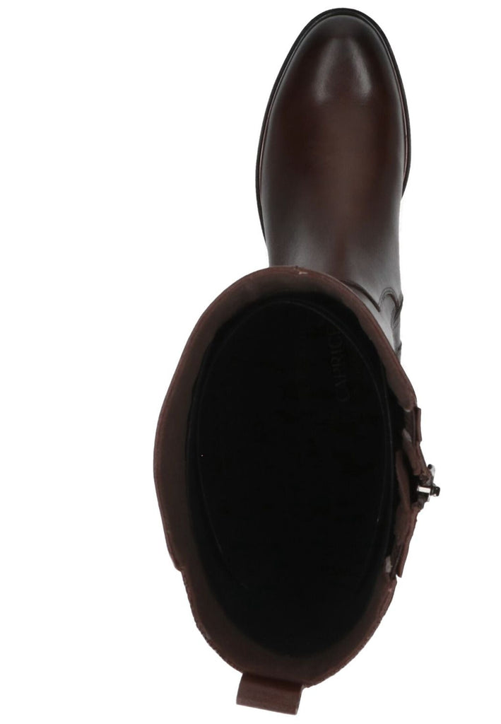 Caprice Stiefel Leder Dunkelbraun
