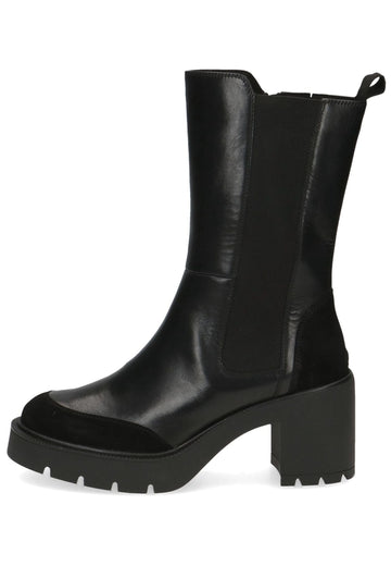 Caprice Stiefel Leder Schwarz