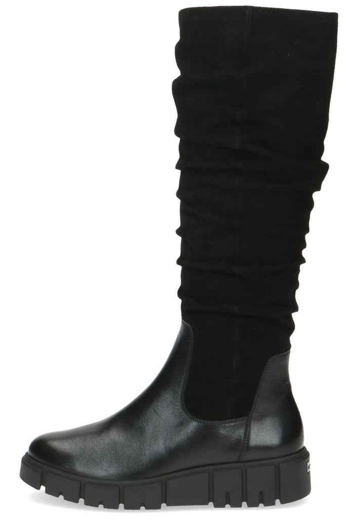Caprice Stiefel Leder Schwarz