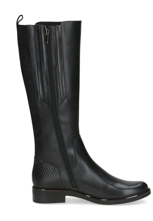 Caprice Stiefel Leder Schwarz