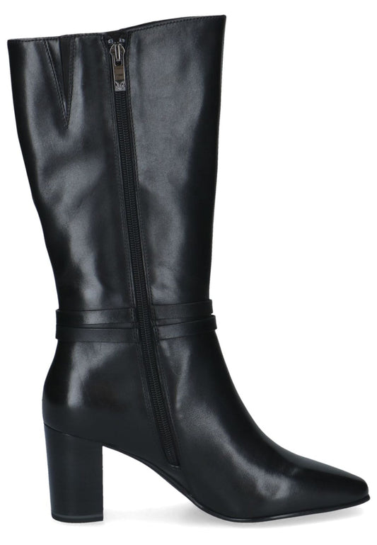 Caprice Stiefel Leder Schwarz