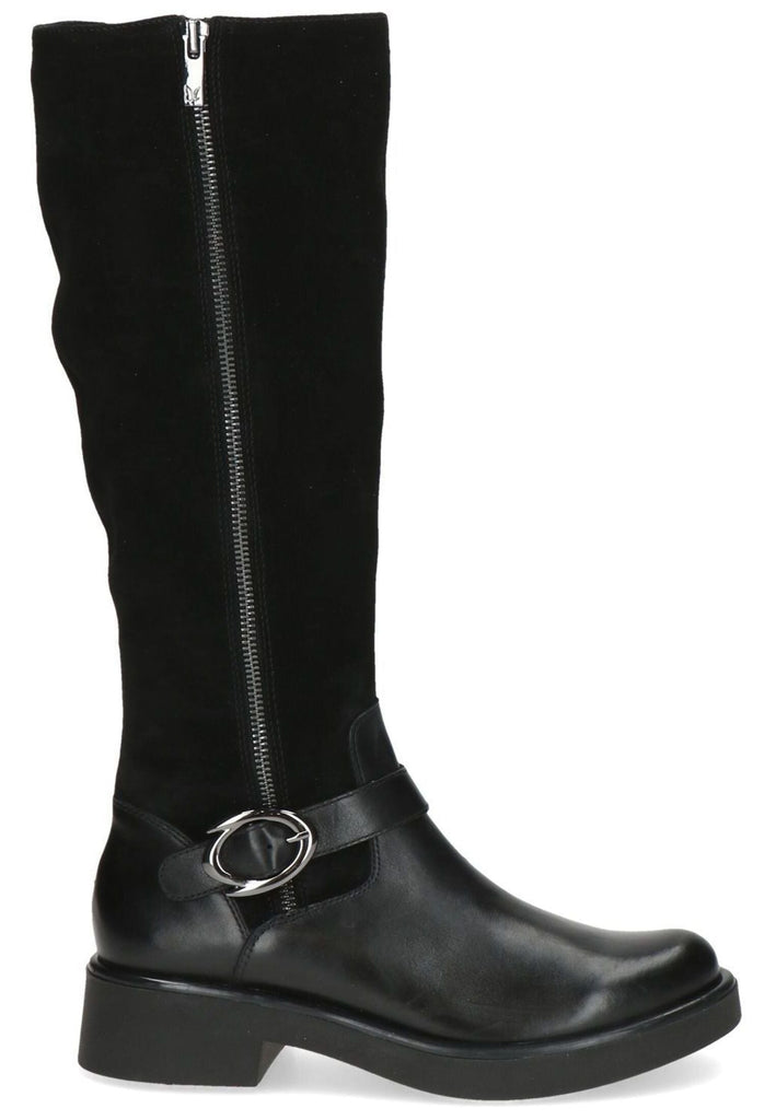 Caprice Stiefel Leder Schwarz Warmfutter
