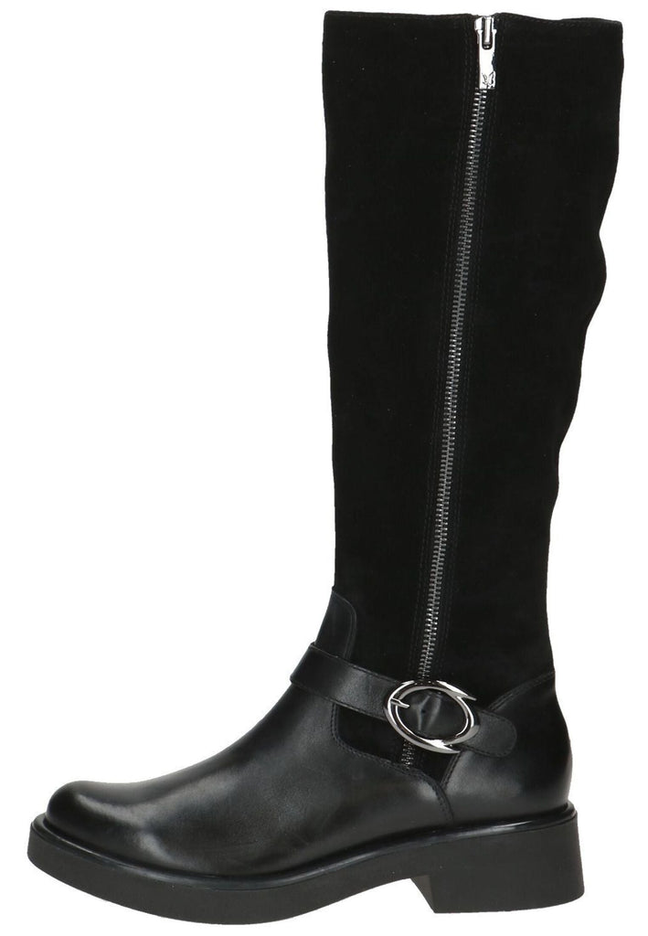 Caprice Stiefel Leder Schwarz Warmfutter