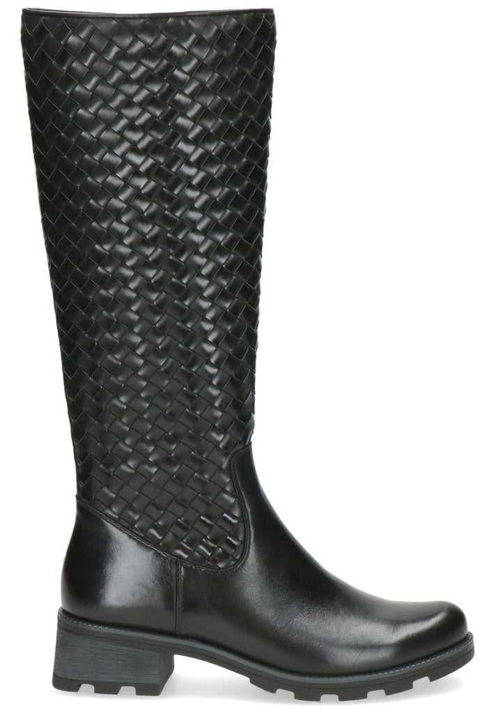Caprice Stiefel Leder/Synthetik Schwarz