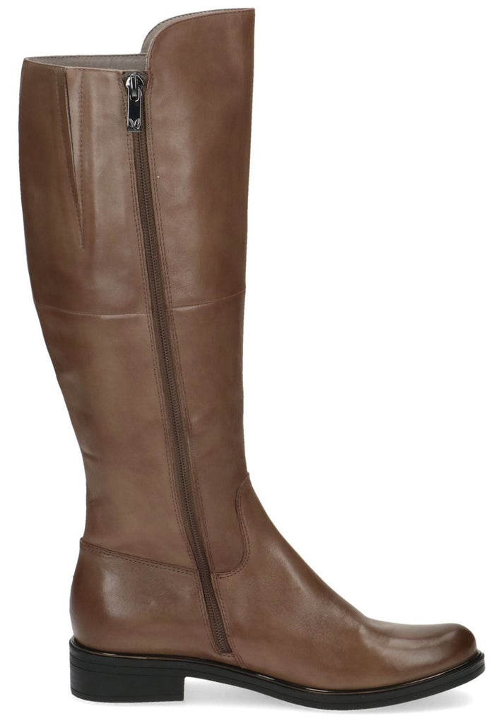 Caprice Stiefel Leder Taupe