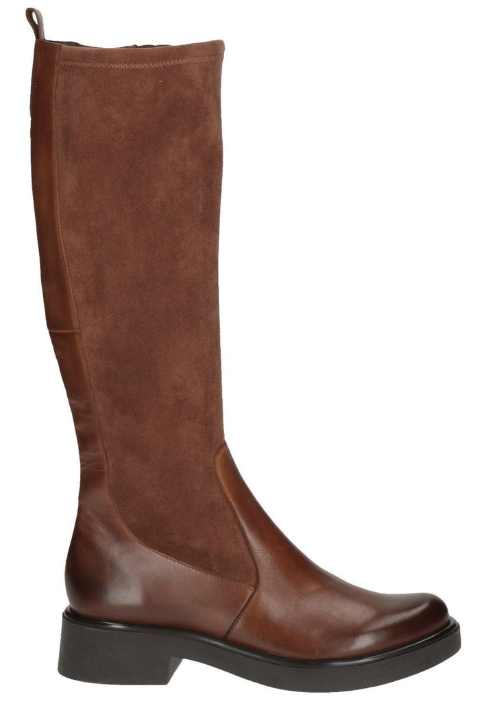 Caprice Stiefel Leder/Textil Cognac Warmfutter
