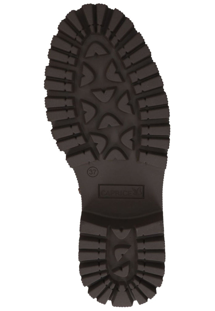 Caprice Stiefel Leder/Textil Cognac Warmfutter