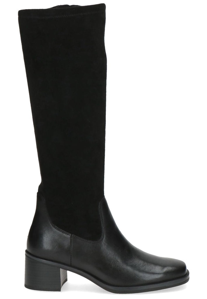 Caprice Stiefel Leder/Textil Schwarz