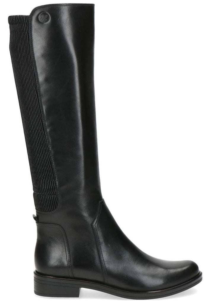 Caprice Stiefel Leder/Textil Schwarz