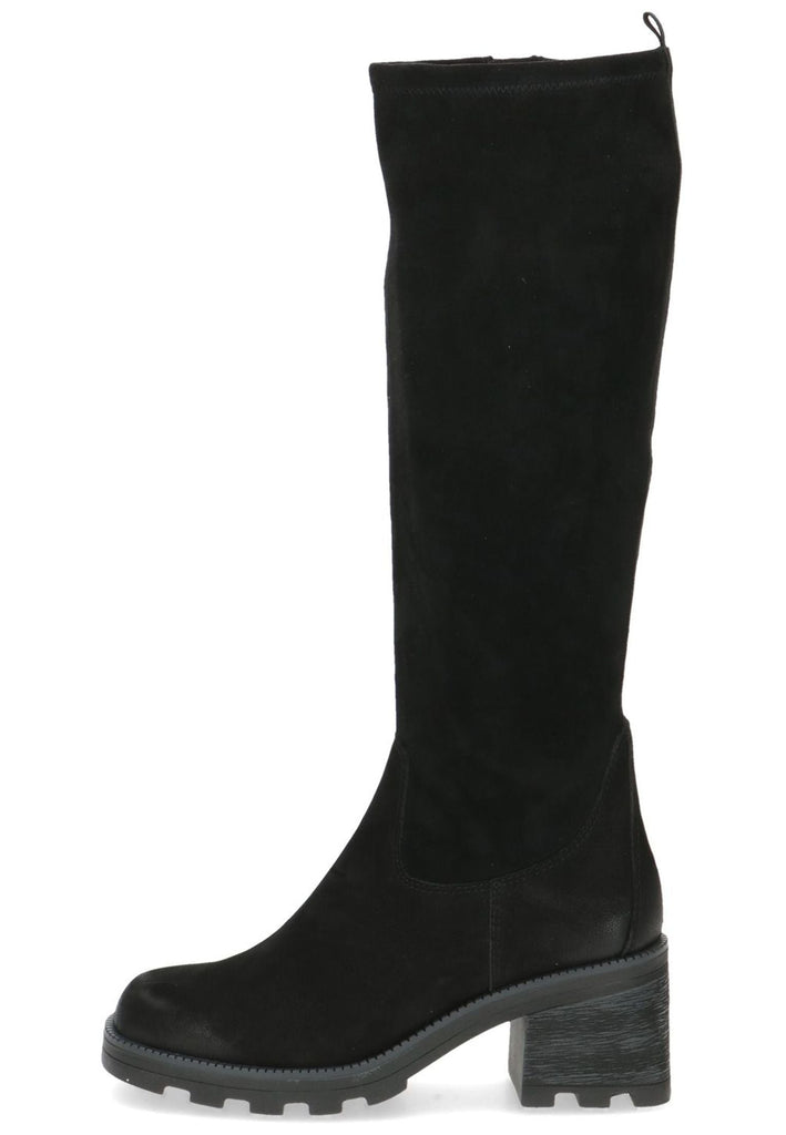 Caprice Stiefel Leder/Textil Schwarz