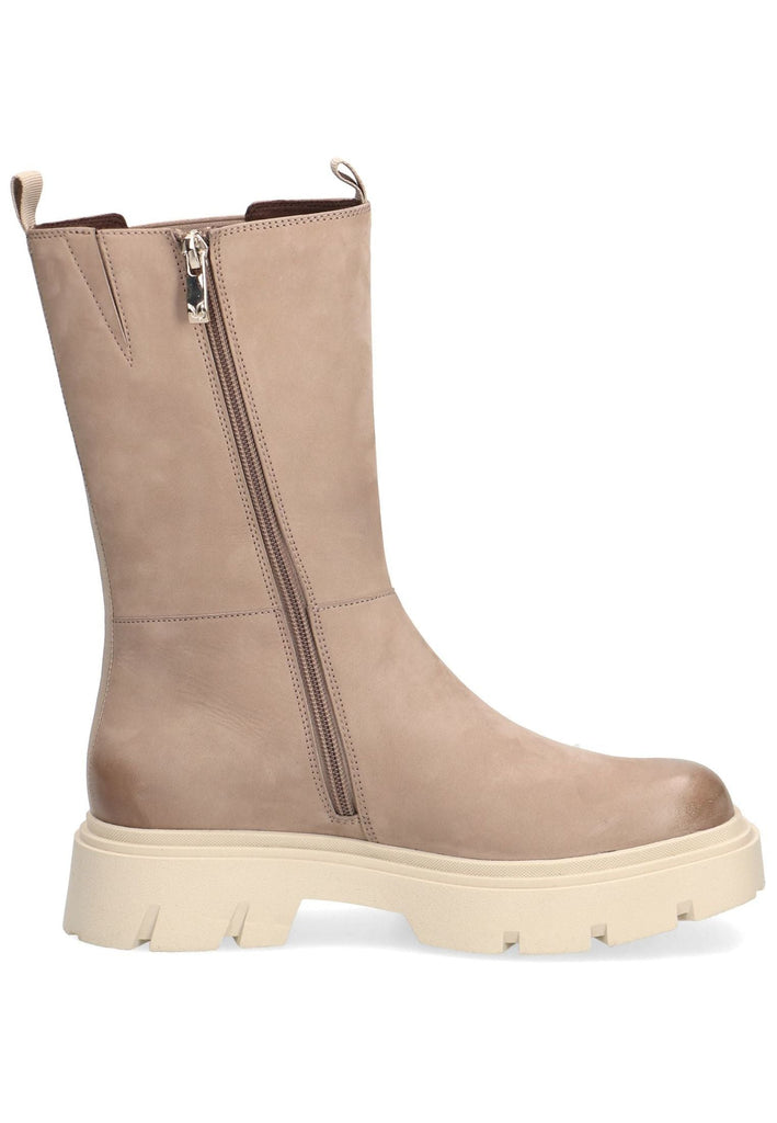 Caprice Stiefel Leder/Textil Taupe