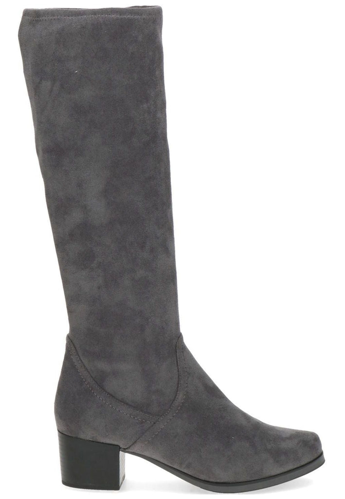Caprice Stiefel Lederimitat Dunkelgrau