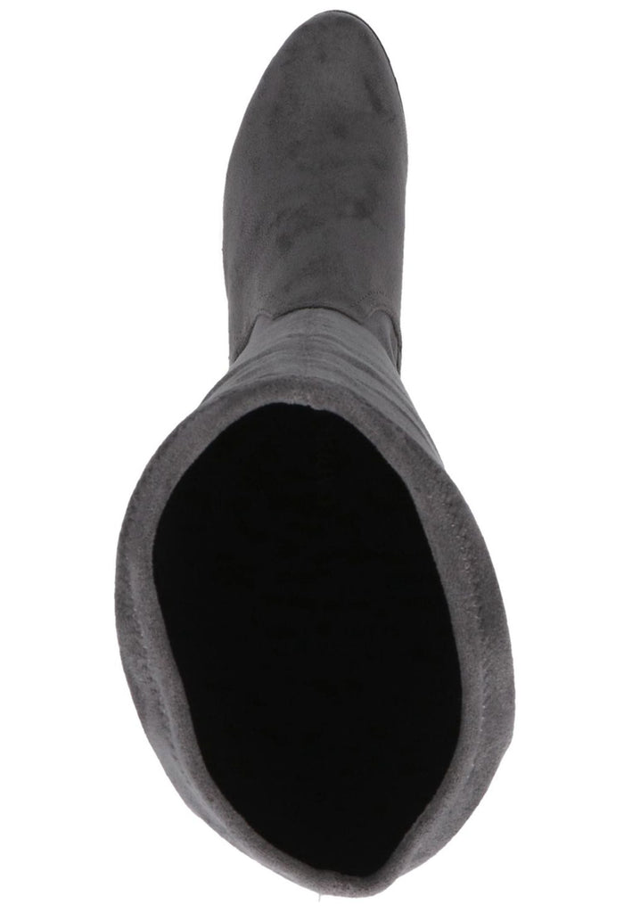 Caprice Stiefel Lederimitat Dunkelgrau