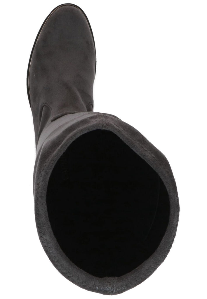 Caprice Stiefel Lederimitat Dunkelgrau