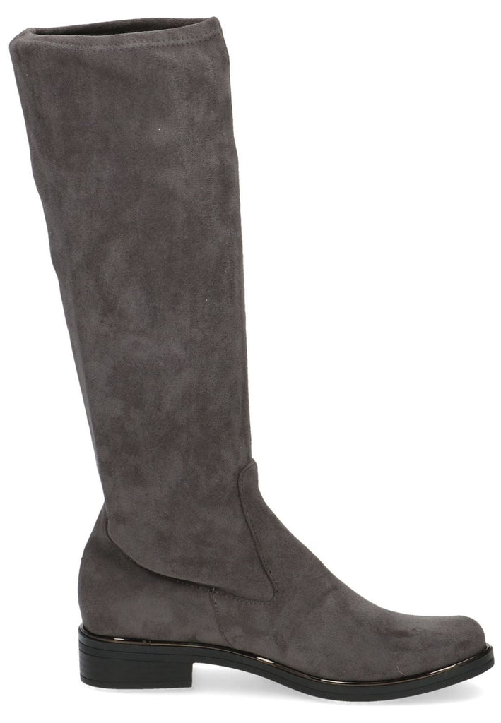 Caprice Stiefel Lederimitat Dunkelgrau