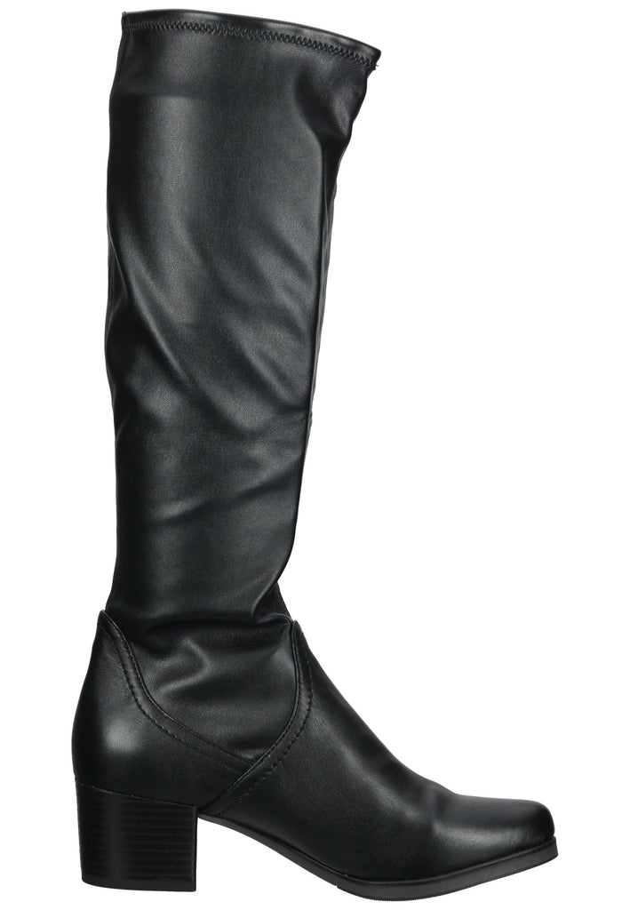 Caprice Stiefel Lederimitat Schwarz