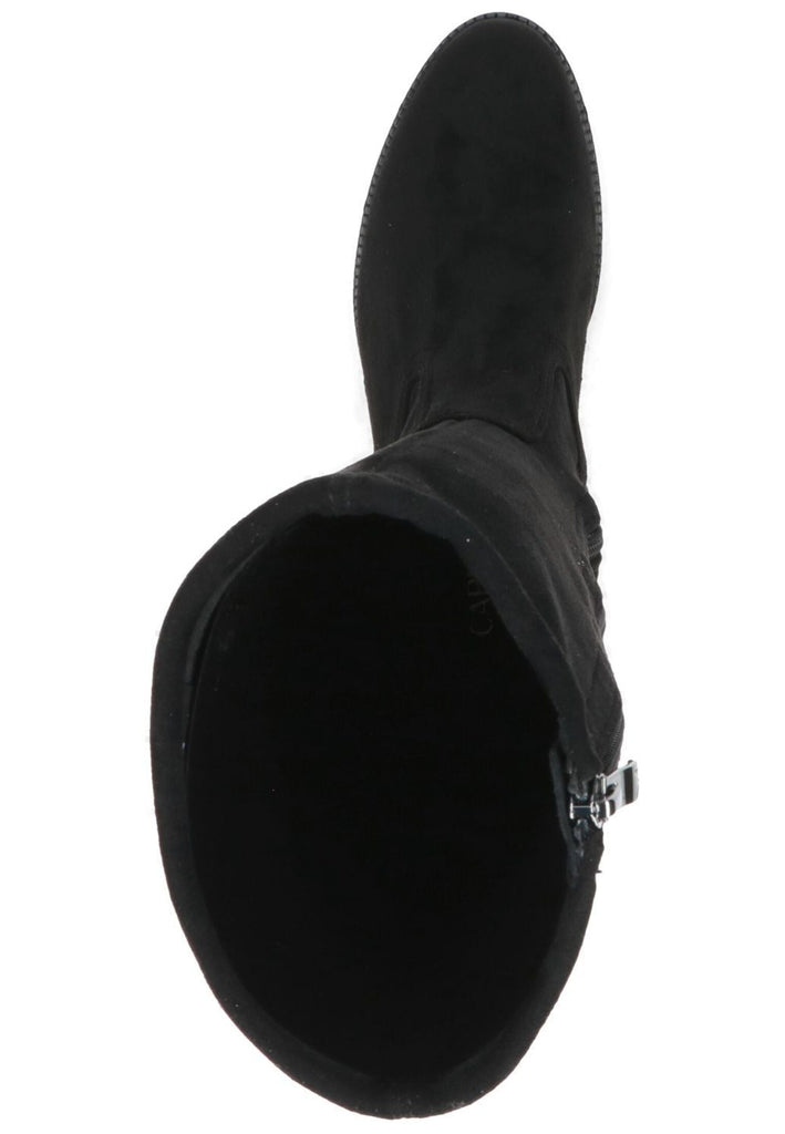 Caprice Stiefel Lederimitat Schwarz Warmfutter