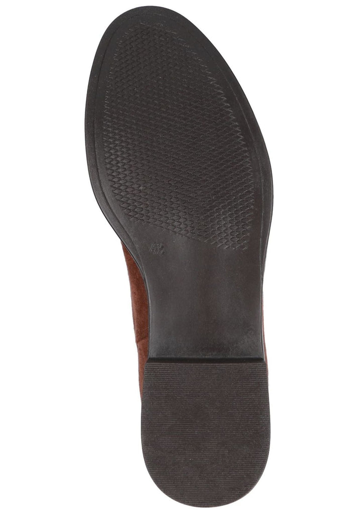 Caprice Stiefel Textil Cognac