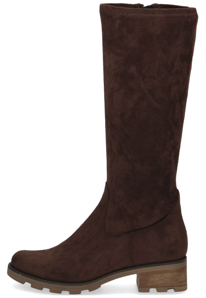 Caprice Stiefel Textil Dunkelbraun
