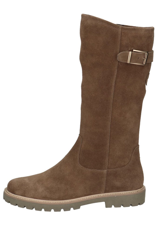 Caprice Stiefel Veloursleder Braun