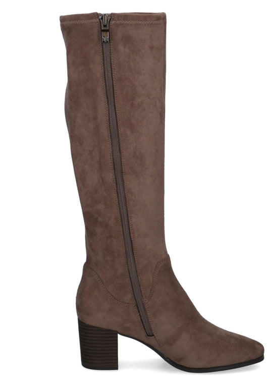 Caprice Stiefel Veloursleder Cafe