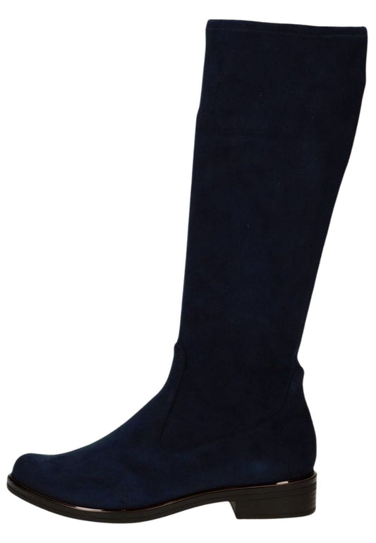 Caprice Stiefel Veloursleder Navy