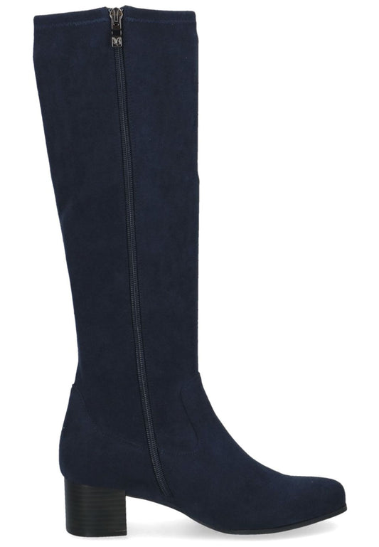 Caprice Stiefel Veloursleder Navy