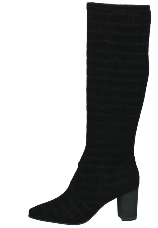 Caprice Stiefel Veloursleder Schwarz