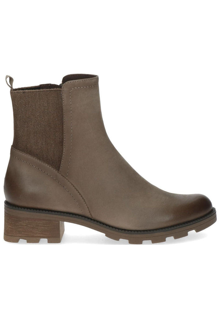 Caprice Stiefelette Leder Beige