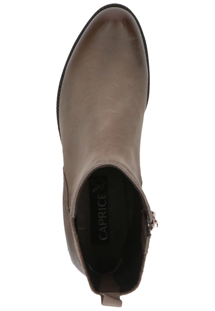 Caprice Stiefelette Leder Beige