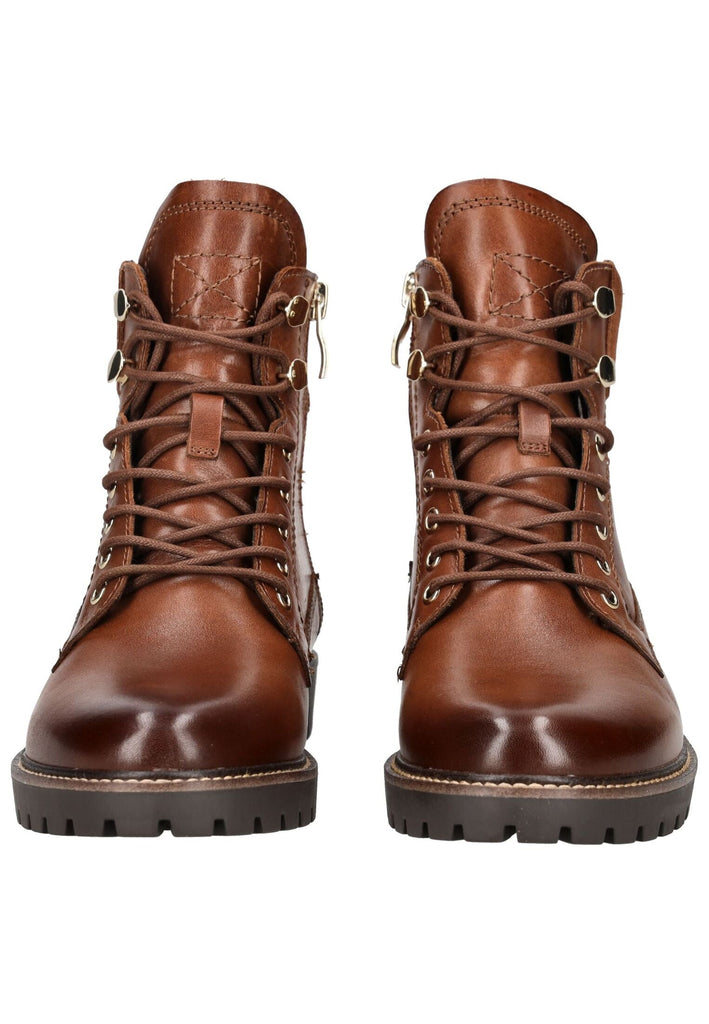 Caprice Stiefelette Leder Cognac Warmfutter