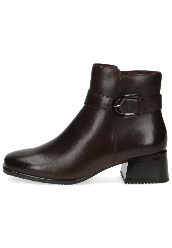 Caprice Stiefelette Leder Dunkelbraun