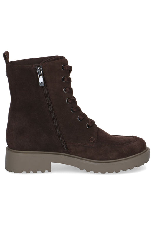 Caprice Stiefelette Leder Dunkelbraun