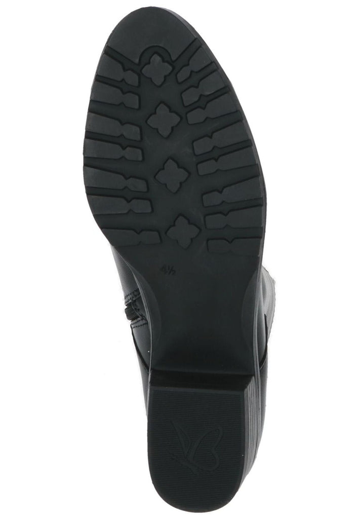 Caprice Stiefelette Leder Schwarz