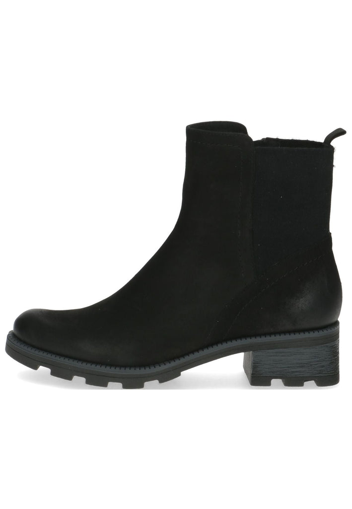 Caprice Stiefelette Leder Schwarz
