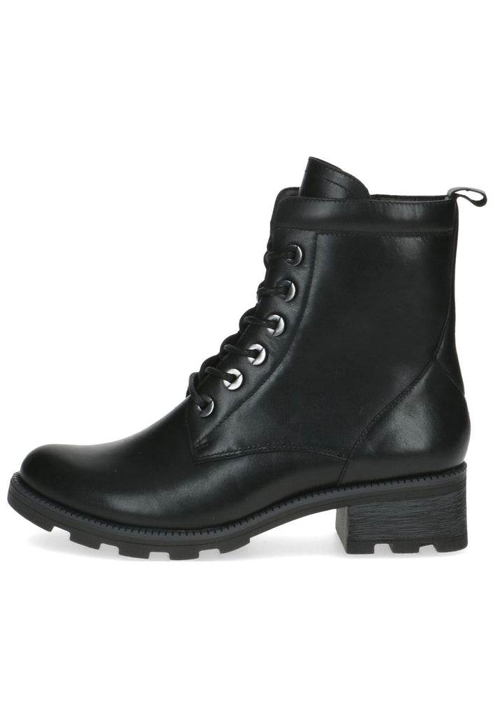 Caprice Stiefelette Leder Schwarz