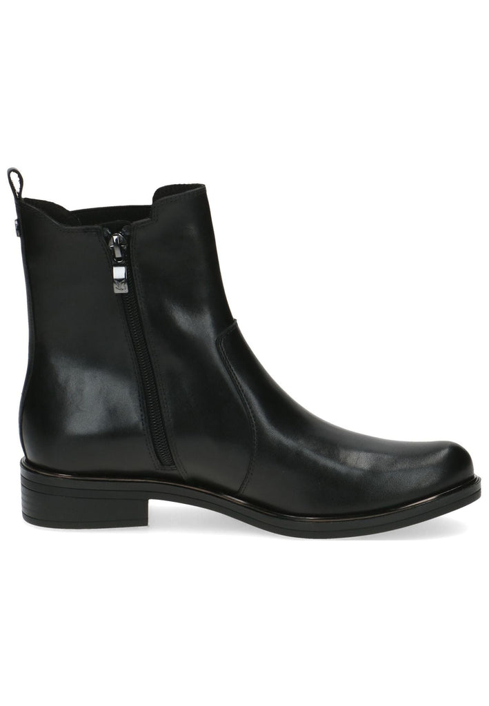 Caprice Stiefelette Leder Schwarz