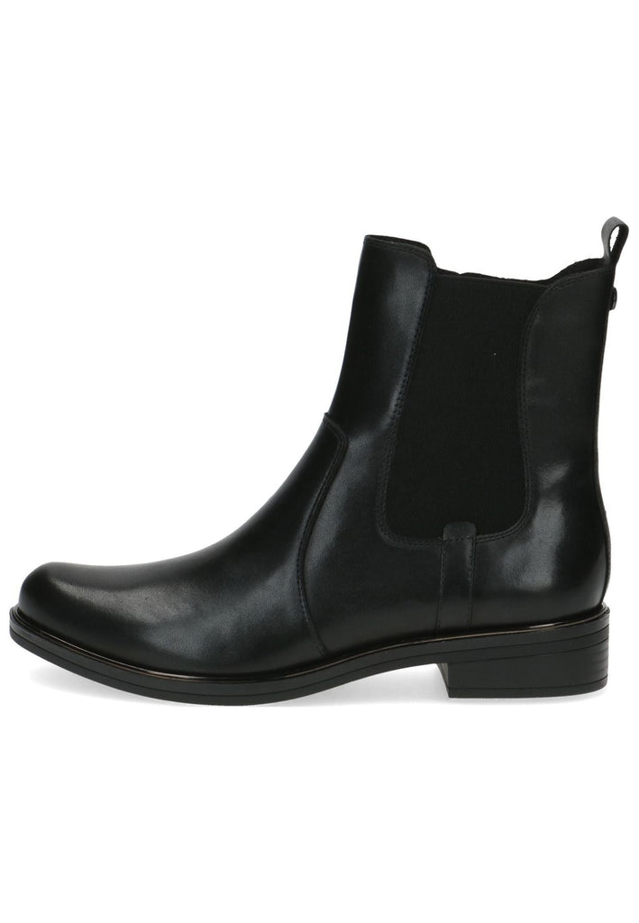 Caprice Stiefelette Leder Schwarz