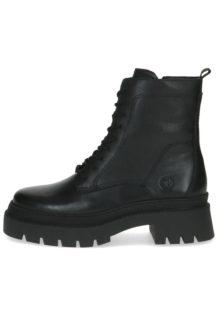 Caprice Stiefelette Leder Schwarz